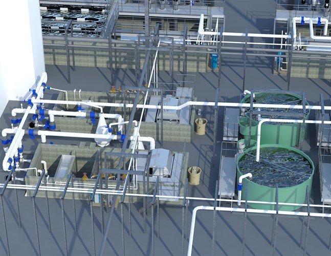 RAS recirculating aquaculture system design engineering
