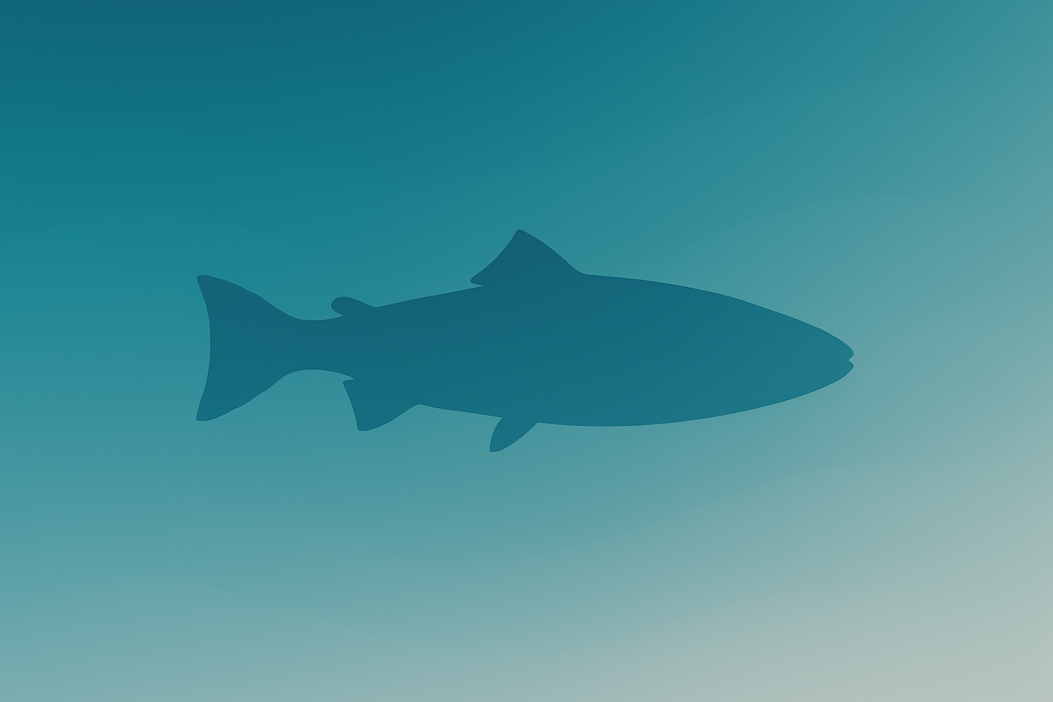 Abstract Fish Swimming In Water