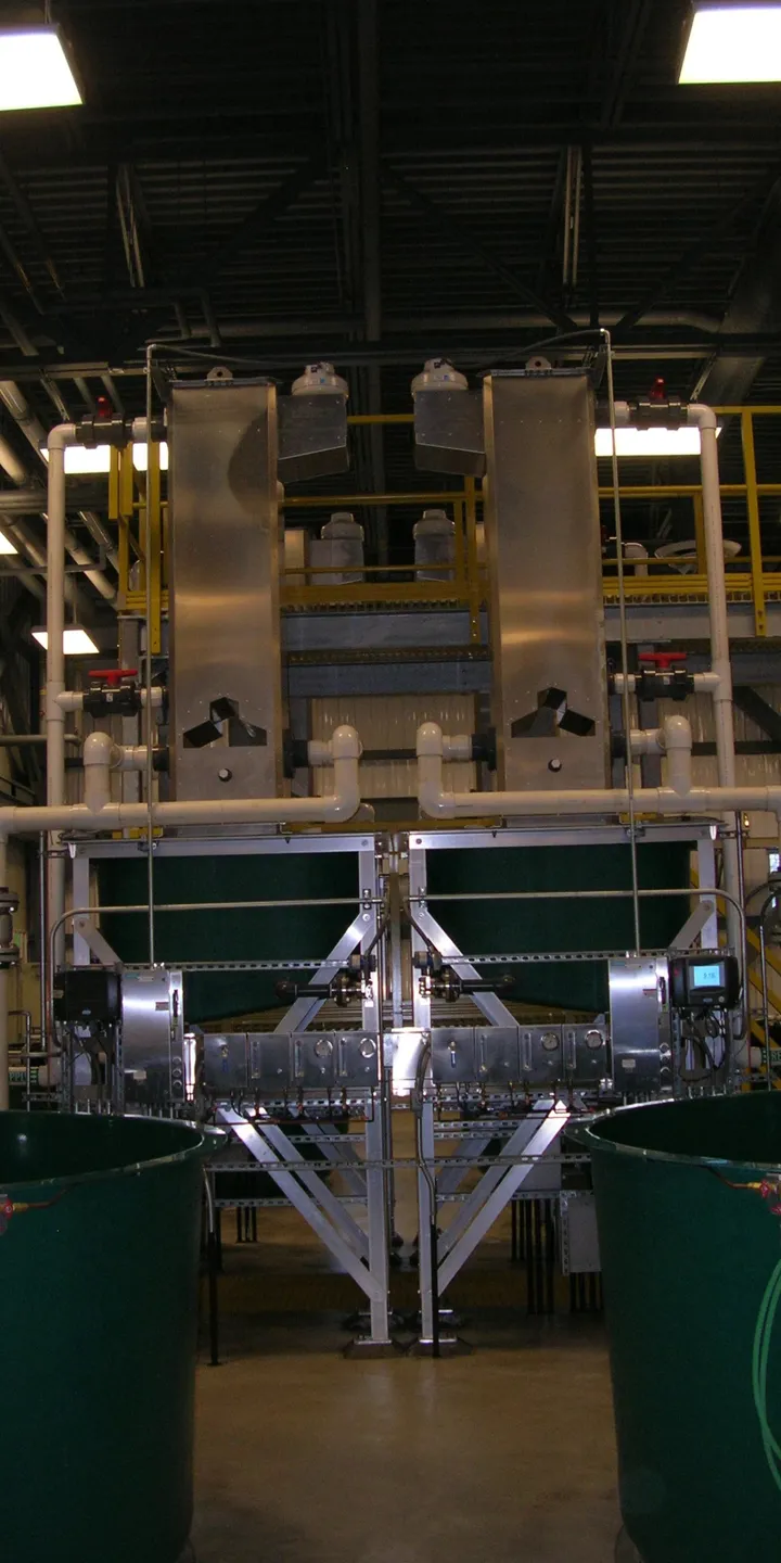 PPC Hydrotech Drum Filter Aquaculture