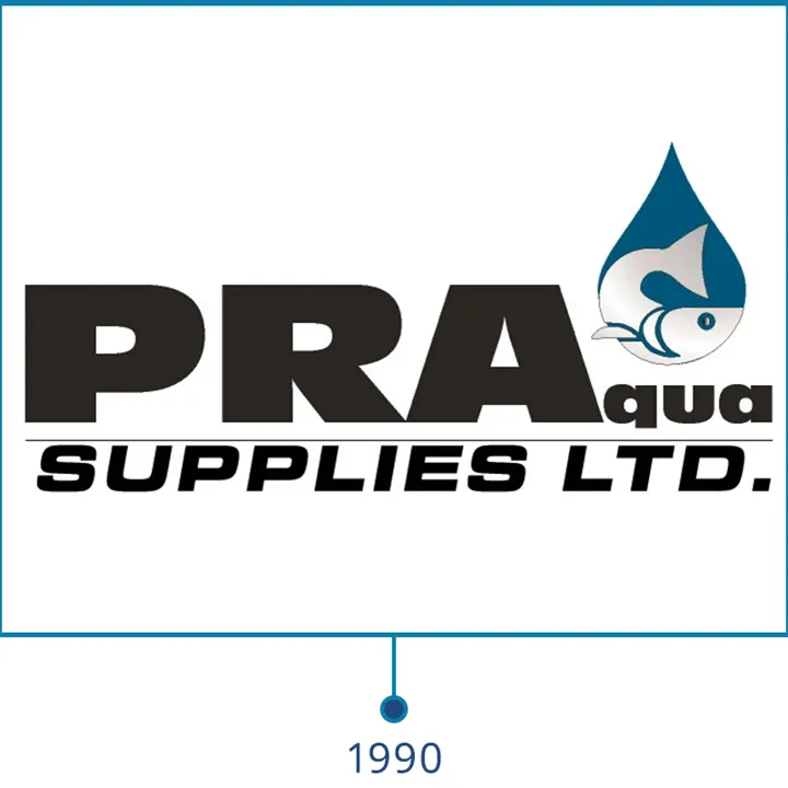 Pacific Rim Aqua Supplies changes its name to PR Aqua Supplies Ltd. in 1990