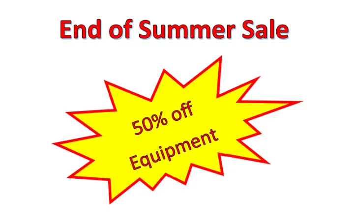 PR Aqua End of Summer Sale