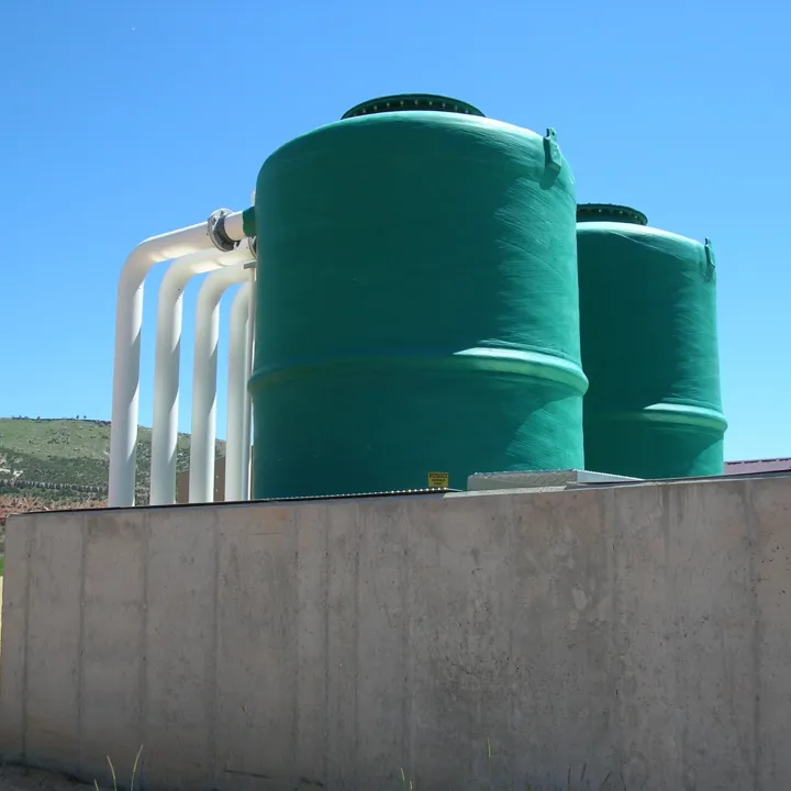 PPC Columns at a Hatchery in Wyoming