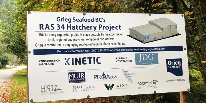 Recirculating Aquaculture System Hatchery Project