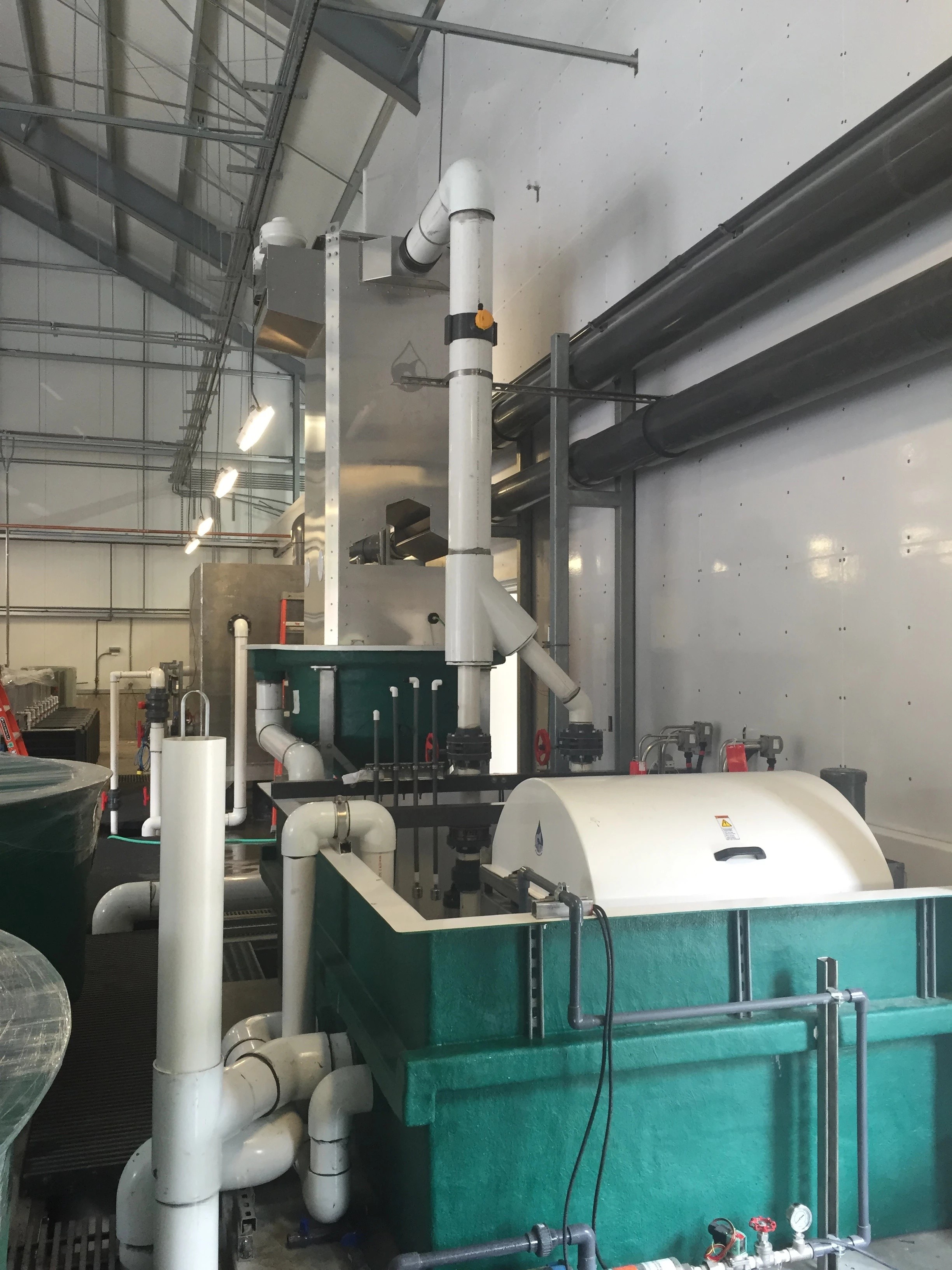 RAS Recirculating Aquaculture System Design Hydrotech Drum Filter