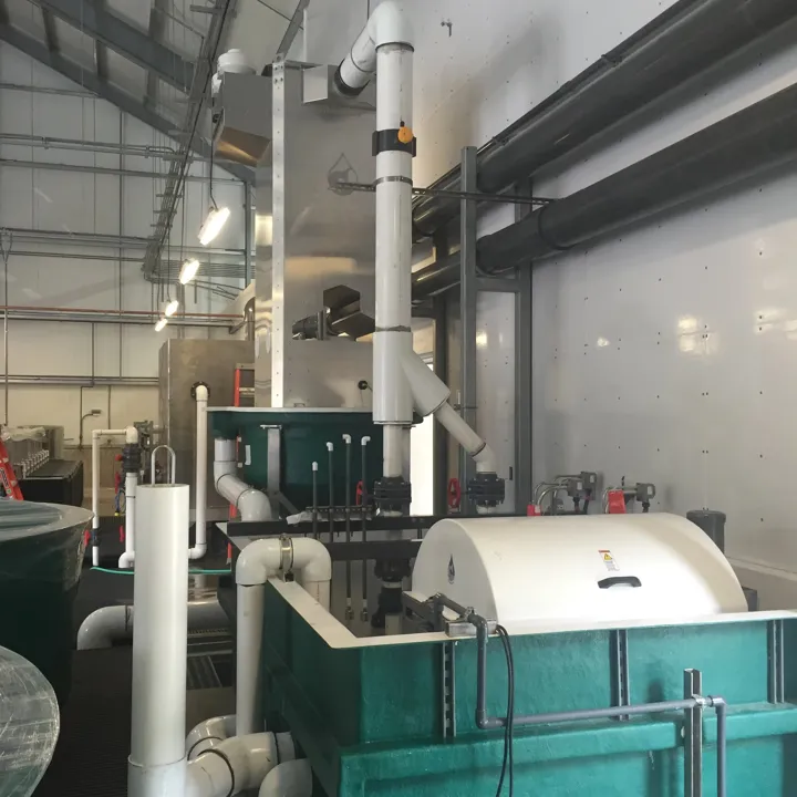 RAS Recirculating Aquaculture System Design Hydrotech Drum Filter