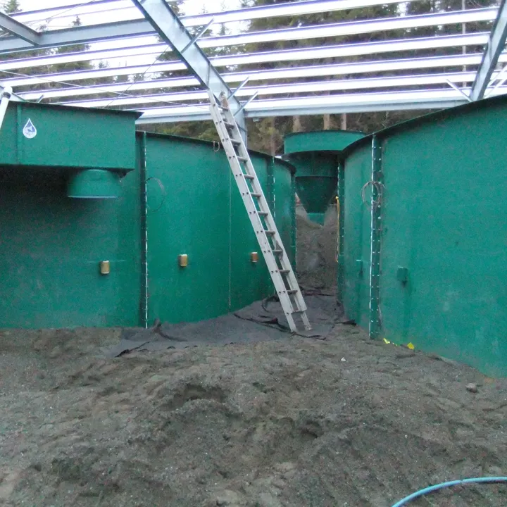 RAS Recirculating Aquaculture System Hydrotech Drum Filter Aquaculture