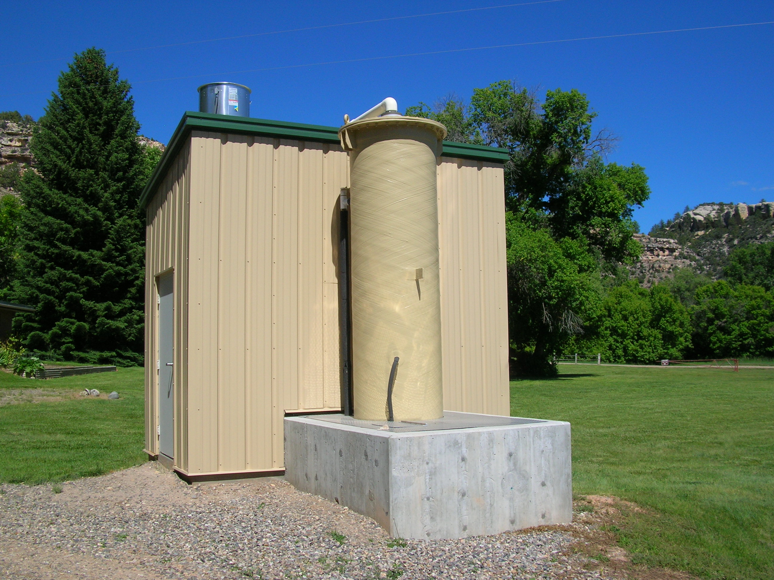 Exterior of the Wigwam Rearing Station