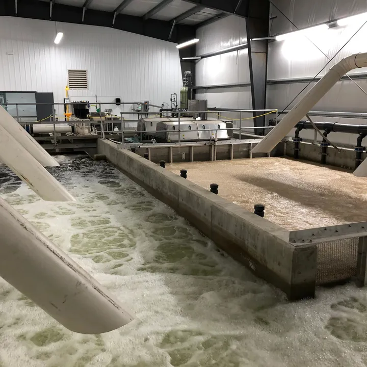 Recirculating Aquaculture System Hydrotech Drum Filter
