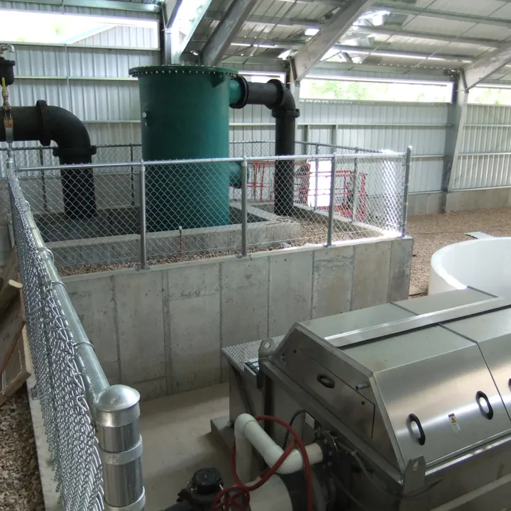 RAS Recirculating Aquaculture System Design Pressure Packed Column at the Ten Sleep Fish Hatchery